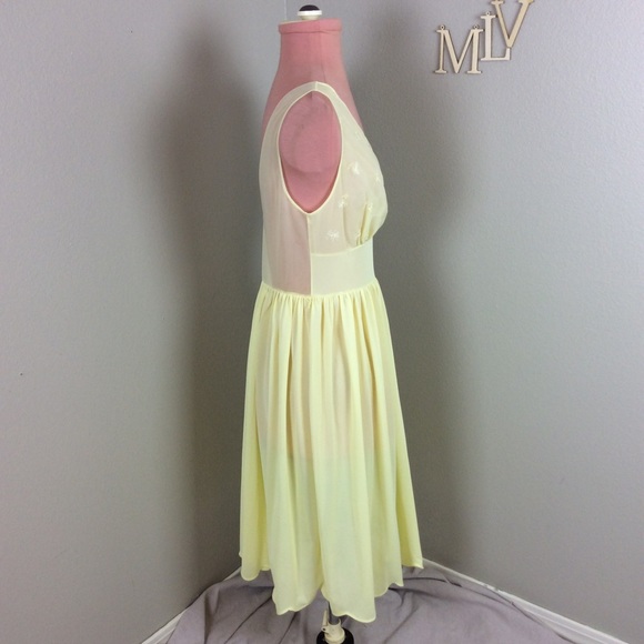 OLD TAG VANITY FAIR SEMI SHEER VINTAGE DRESS/SLIP - Picture 3 of 7